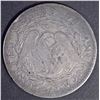 Image 2 : 1795 FLOWING HAIR HALF DOLLAR, FINE a few marks