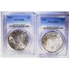Image 1 : (2) 1923 PEACE SILVER DOLLARS, PCGS MS-64