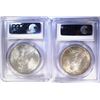 Image 2 : (2) 1923 PEACE SILVER DOLLARS, PCGS MS-64