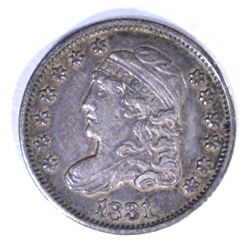 1831 CAPPED BUST HALF DIME, XF+