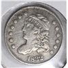 Image 1 : 1832 BUST HALF DIME, VF/XF