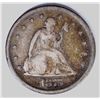 Image 1 : 1875-S TWENTY CENT PIECE, F/VF
