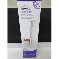 New Rival Hand Blender / 150watt motor - stainless blade - 500ml beaker inc.