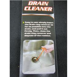 New Drain Cleaner / Excellent for getting Hair Out of your Drains / 23"