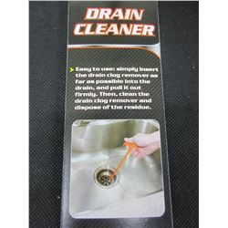 New Drain Cleaner / Excellent for getting Hair Out of your Drains / 23"