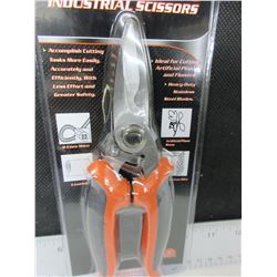 New Industrial Scissors / Heavy Duty Stainless Steel Blades / cut wire/leather