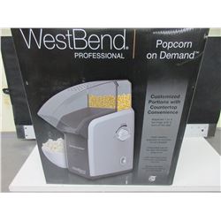 New WestBend Professional Popcorn on Demand Popcorn Maker / 16OZ