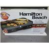 Image 1 : New Hamilton Beach 3 in 1 Grill/Griddle 2 cooking areas with separate heat