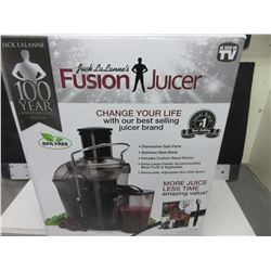 Jack La Lanne's Fusion Juicer / dishwasher safe parts stainless blades