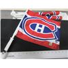 Image 1 : 3 New Montreal Canadians Car Flags / NHL Hologram