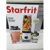 Image 1 : New Starfrit Personal Blender / 2 blades inc.& 2 cups with lids