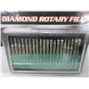 Image 1 : New 20 piece Diamond Rotary Files with case