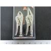 Image 1 : New set of 2 Mini Locking Pliers / Vise Grips