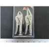 Image 1 : New set of 2 Mini Locking Pliers / Vise Grips