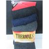 Image 2 : New Mens Warm Winter Thermal Socks 3 pack/ grey/blue/black size 10-13