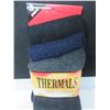 Image 2 : New Mens Warm Winter Thermal Socks 3 pack/ grey/blue/black size 10-13
