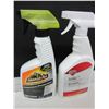 Image 1 : 1 Armor All Protectant spray 473ml  and /  1 Wheel & Tire Cleaner 709ml