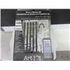 Image 2 : Draw and Sketch Pencil set and 3 piece stackable organizer