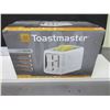 Image 1 : New Toastmaster 2 slice Toaster / extra wide slots high rise toast lift