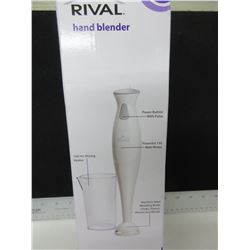 New Rival Hand Blender / 150watt motor - stainless blade - 500ml beaker inc.