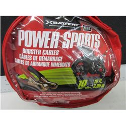 New Power Sports Booster Cables for ATV / SxS / Sleds and Bikes / compact