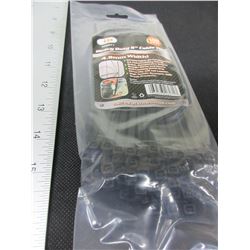 New pack of 100 Cable/Zipties  8" Heavy Duty black