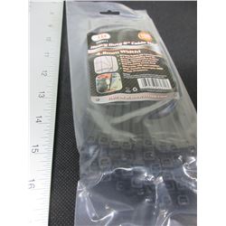 New pack of 100 Cable/Zipties  8" Heavy Duty black