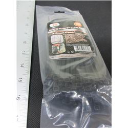 New pack of 100 Cable/Zipties  8" Heavy Duty black