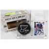 Image 1 : GRANT FUHR SIGNED PUCK FRAMED.
