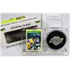 Image 1 : MARCEL DIONNE AUTOGRAPHED PUCK FRAMED.