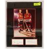 Image 1 : STAN MAKITA AND BOBBY HULL AUTOGRAPHS FRAMED.