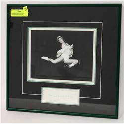 BARBARA ANN SCOTT FIGURE SKATER FRAMED PICTURE.