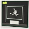 Image 1 : BARBARA ANN SCOTT FIGURE SKATER FRAMED PICTURE.