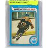 Image 1 : DAVE HUNTER EDMONTON OILERS ROOKIE HOCKEY CARD