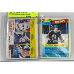 PAIR OF 1980 WAYNE GRETZKY OPEECHEE HOCKEY CARDS