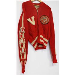 HALL OF FAME BOXER DON WILLIAMS BOXING SWEATER