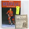 Image 1 : JEAN BELIVEAU SIGNED BOOK.
