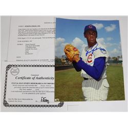 FERGIE JENKINS AUTOGRAPHED 8X10 PICTURE.