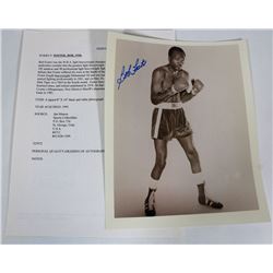 BOB FOSTER BOXER AUTOGRAPH 8X10 PICTURE.