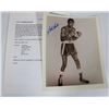 Image 1 : BOB FOSTER BOXER AUTOGRAPH 8X10 PICTURE.