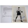 Image 1 : WILLIE PEP CHAMPION BOXER AUTOGRAPH 8X10 PICTURE.