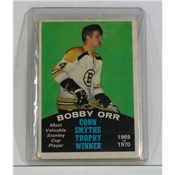 1970 BOBBY ORR HOCKEY CARD.
