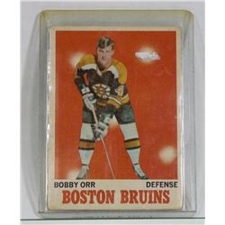 1970 BOBBY ORR HOCKEY CARD.