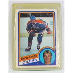 1984 WAYNE GRETZKY HOCKEY CARD.