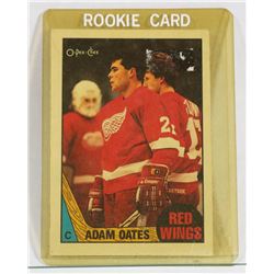 1987 ADAM OATES ROOKIE CARD.