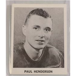1965 PAUL HENDERSON ROOKIE CARD COCA COLA.