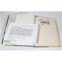 GEOFFREY BOYCOTT CROCKET CHAMPION SIGNED BOOK.