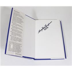 'BOOM BOOM' GEOFFRION BOOK SIGNED.