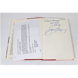 CHAMPIONSHIP BOXER SAMMY LUFTSPRING SIGNED BOOK.
