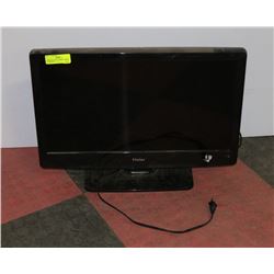 HAIER 24" LCD TV / MONITOR WITH NO REMOTE